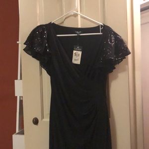 Black Ralph Lauren evening gown
